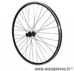 Roue arrière VTC 28 pouces jante MACH1 240 moyeu SHIMANO cassette 9/10v