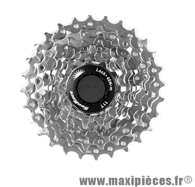 Cassette vélo Sunrace 8 vitesses 11-28 dents (compatible shimano)