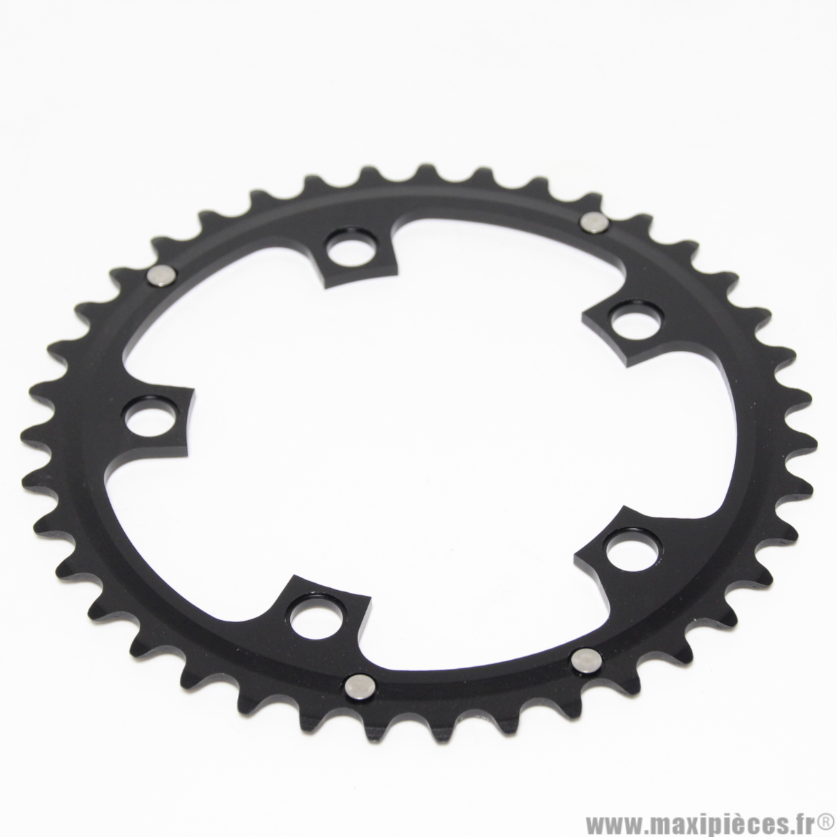 Plateau route/road diamètre 110 intérieur 39 dents noir alu 5083 marque Stronglight 10/9 vitesses 5 branches * Déstockage !